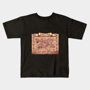 Treasure Map Kids T-Shirt